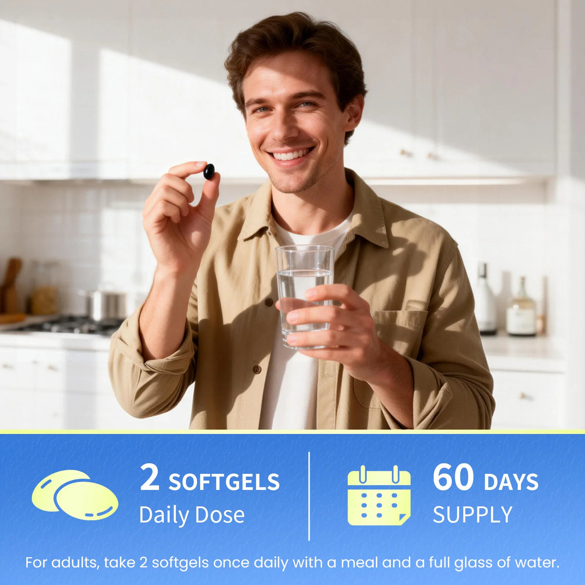 Beworths Black Seed Oil Capsules With Elderberry And Vitamin D3