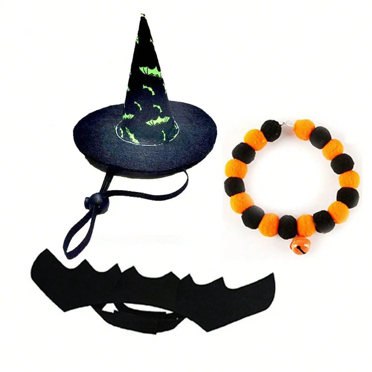 Halloween Pet Costume And Accessory Set For Pet Transformation Outfit