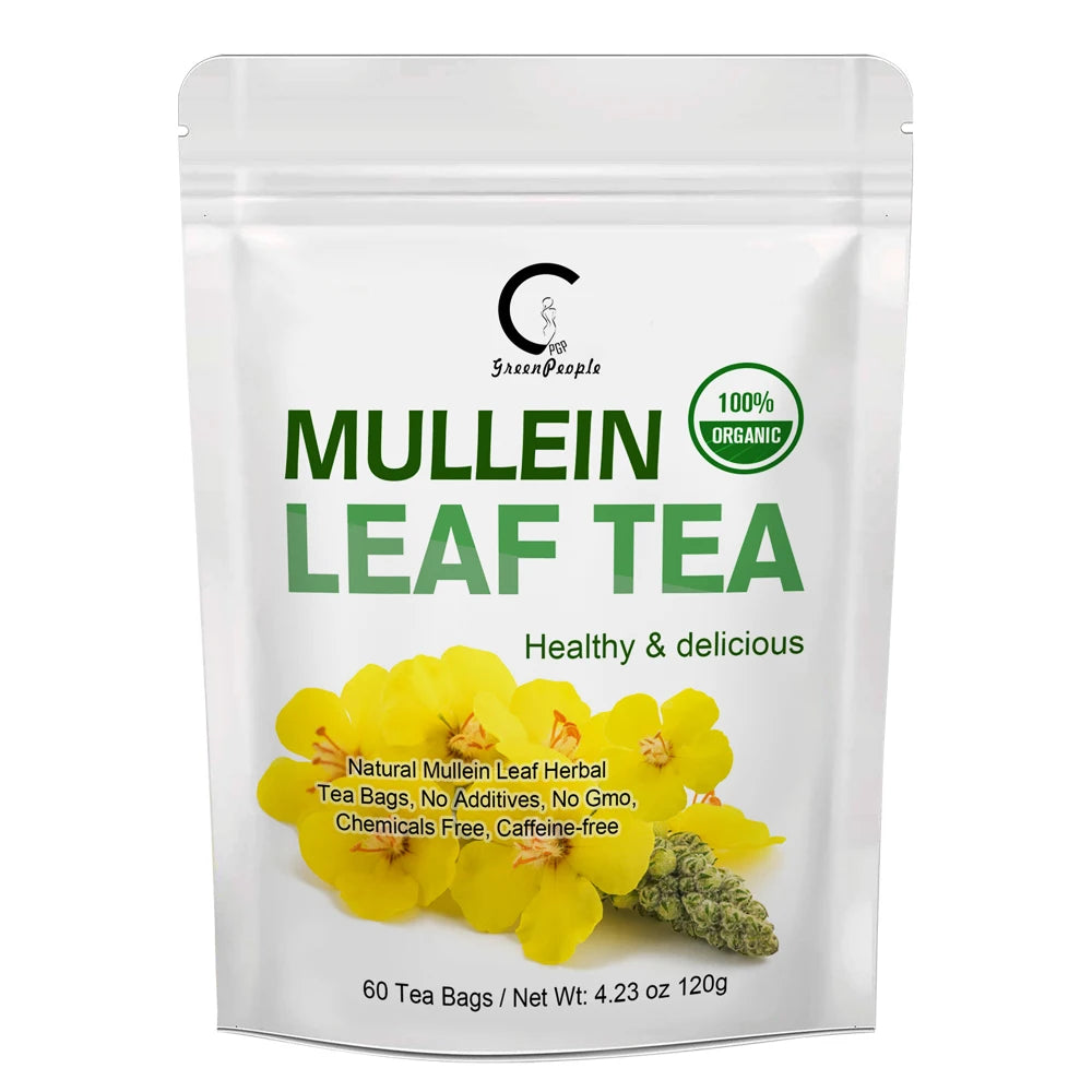 Minch Herbal Mullein Leaf Drink For Lung Cleansing And Cough Relief