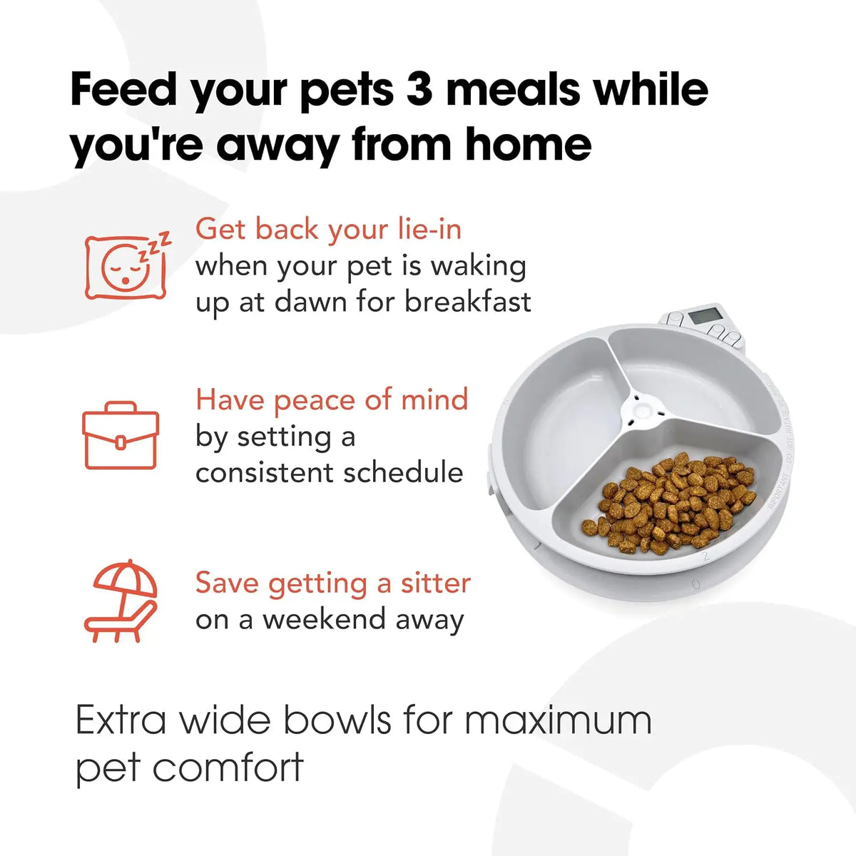Cat Mate C300 Automatic Digital Pet Feeder With Ice Pack