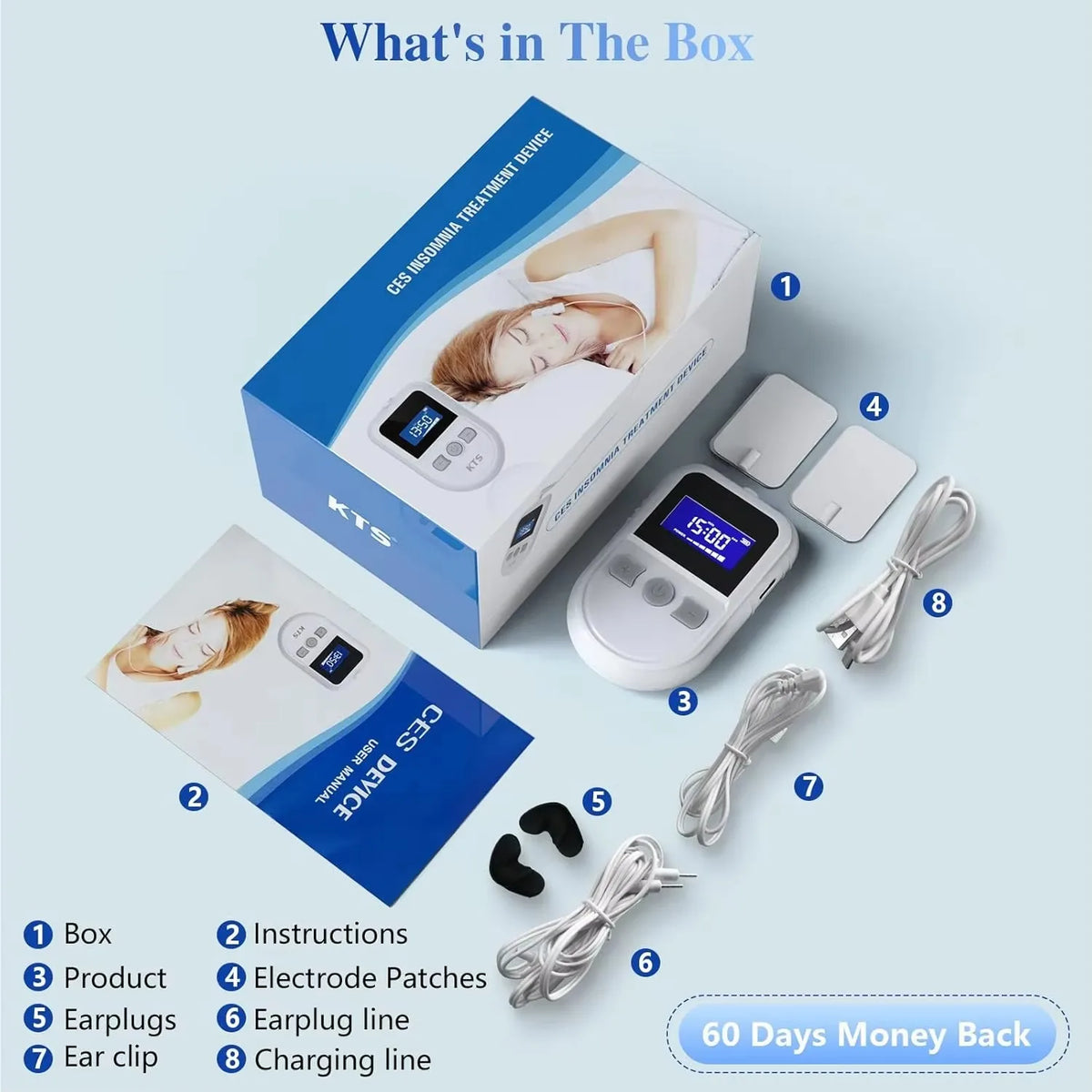 Ces Microcurrent Sleep Aid Device For Insomnia And Anxiety Relief