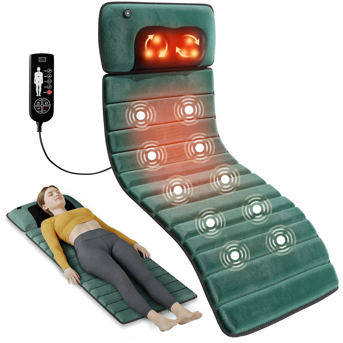 deep tissue vibration massage pad