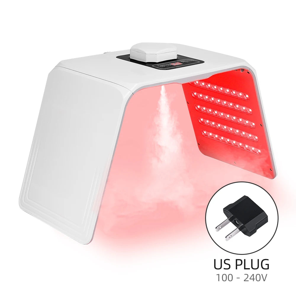 Foreverlily Folding Led Photon Facial Beauty Machine With Nano Spray
