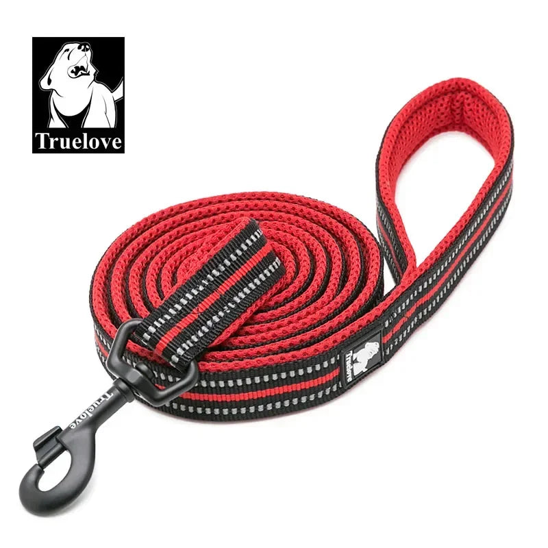 Truelove Reflective Nylon Padded Soft Pet Dog Leash
