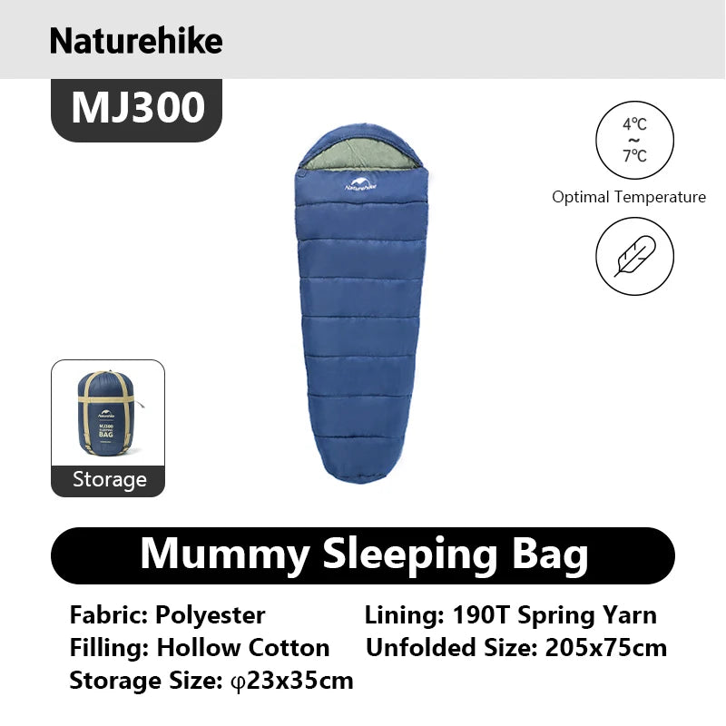 Naturehike Thermal Mummy Sleeping Bag For Winter Camping