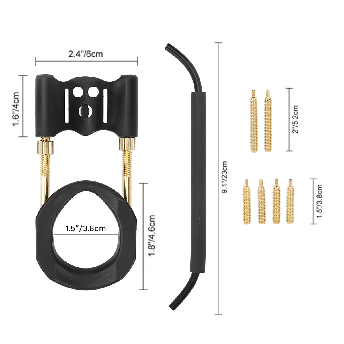 Adjustable Penis Stretcher And Massage Support Kit For Men