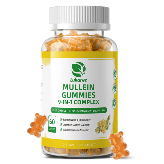 Beworths Mullein Gummies For Lung Respiratory And Immune System Support