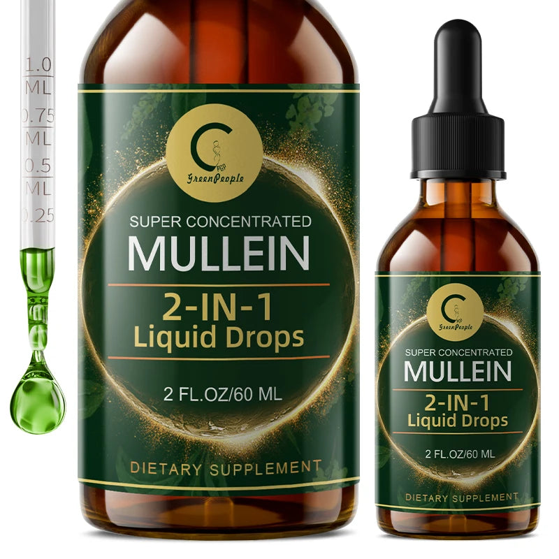 Minch Mullein Drops For Lung Health And Respiratory Support