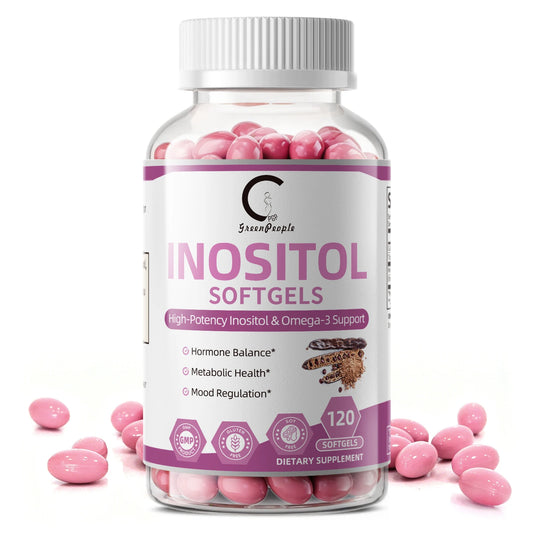 Minch 1000mg Inositol With Omega 3 Women Hormonal Balance Capsules