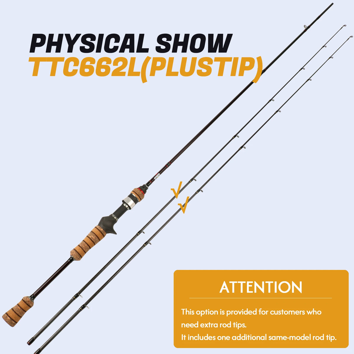 Kuying Teton Carbon Baitcasting Spinning Fishing Rod