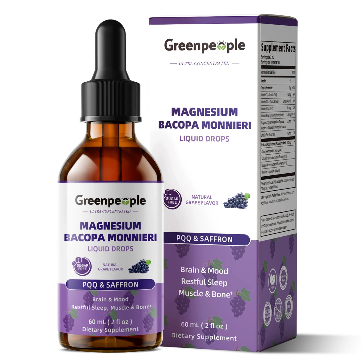 Minch Magnesium Glycinate Drops Supports Sleep And Muscle Health