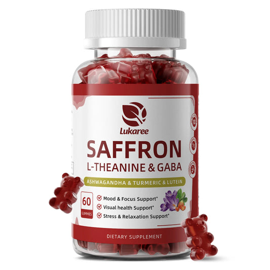 Beworths Saffron Gummies With Ashwagandha Magnesium Turmeric Sugar Free