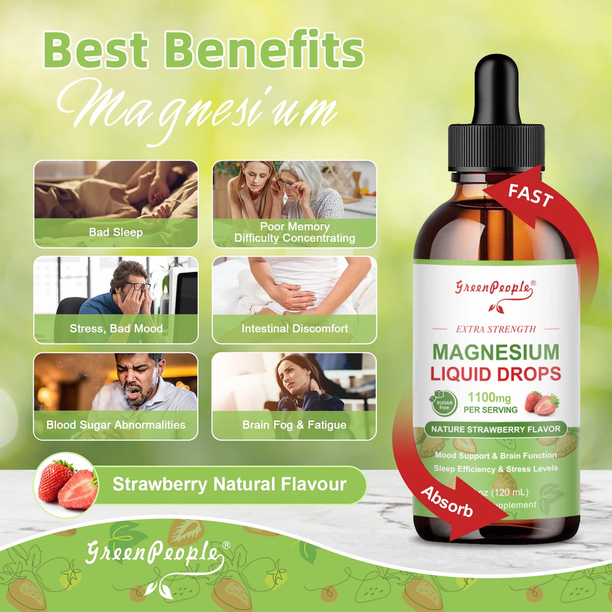 Minch Magnesium Drops For Sleep Stress Relief And Immunity Support