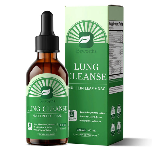 Beworths Mullein And Elderberry Drops For Respiratory Support