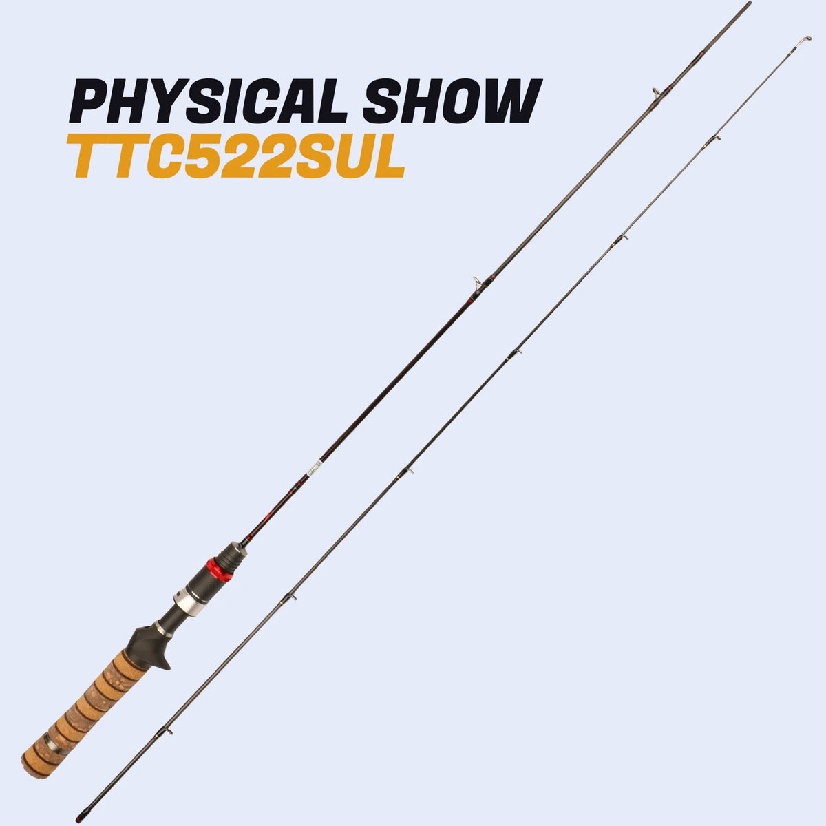 Kuying Teton Carbon Baitcasting Spinning Fishing Rod