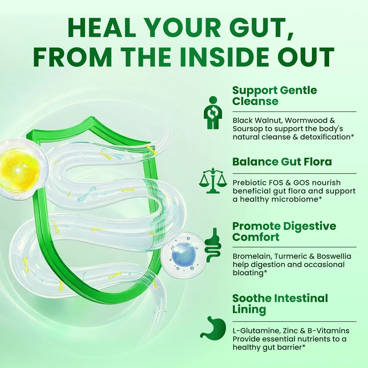 Beworths Wormwood Black Walnut Soursop Drops Gut Digestive Supplements