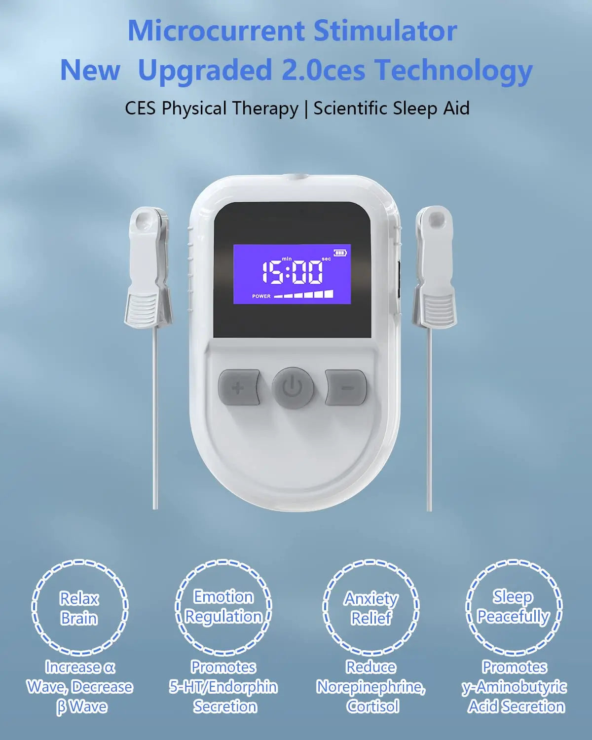 Ces Microcurrent Sleep Aid Device For Insomnia And Anxiety Relief