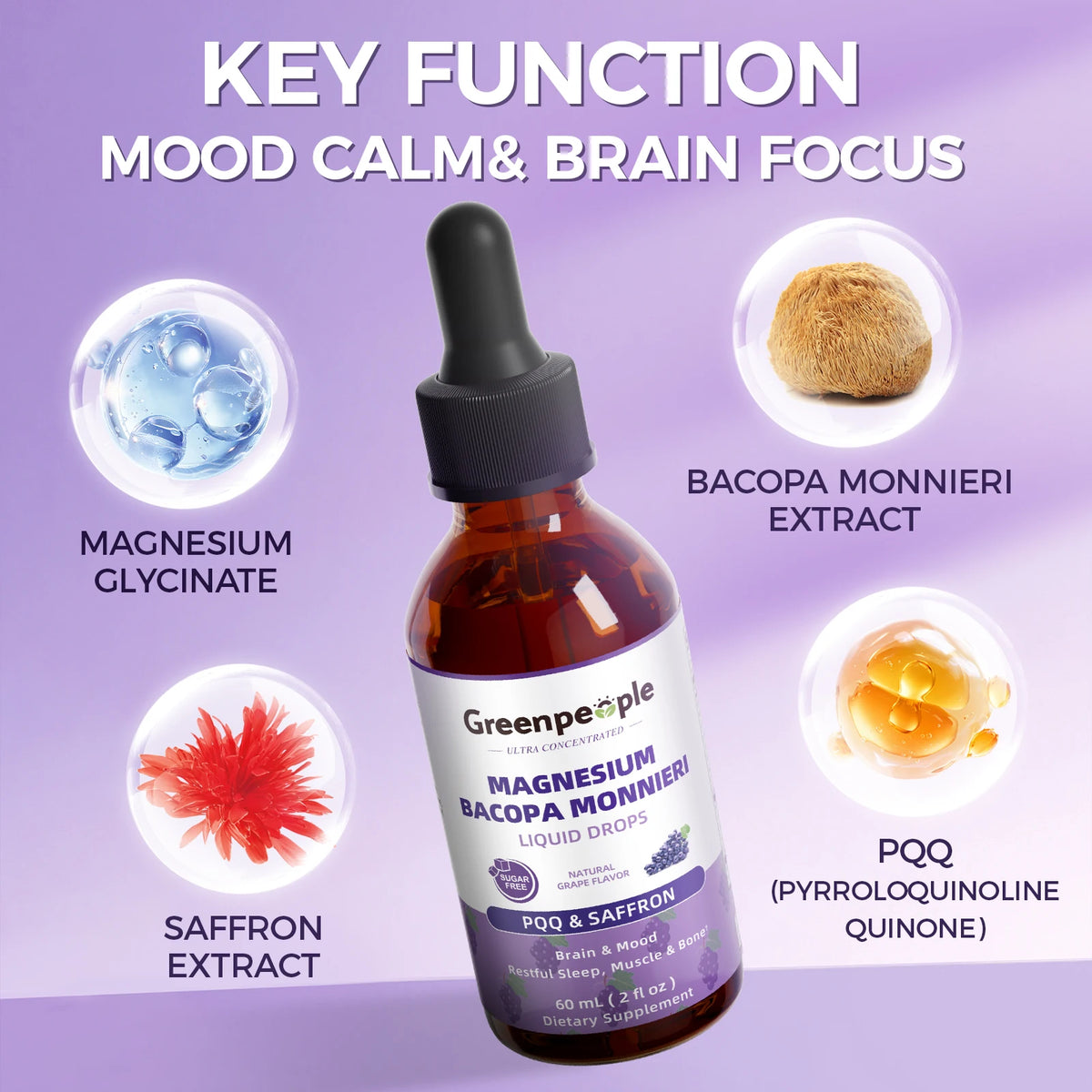 Minch Magnesium Glycinate Drops Supports Sleep And Muscle Health