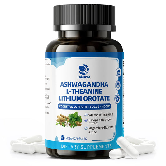 Beworths Lithium Orotate Supplement For Mental Clarity And Stress Relief