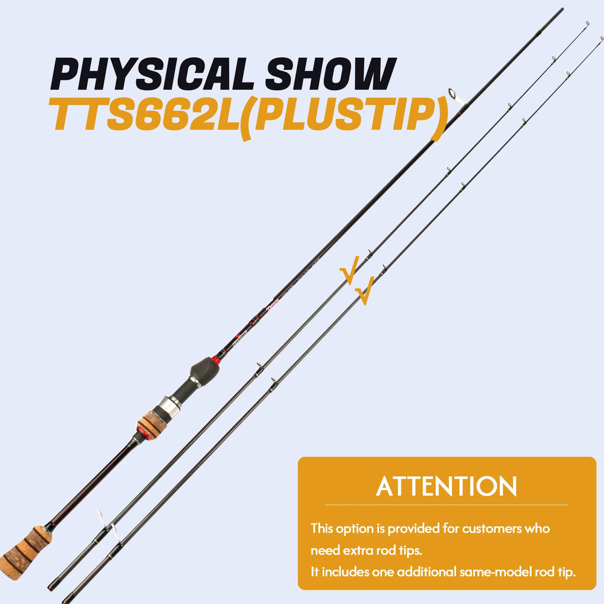 Kuying Teton Carbon Baitcasting Spinning Fishing Rod