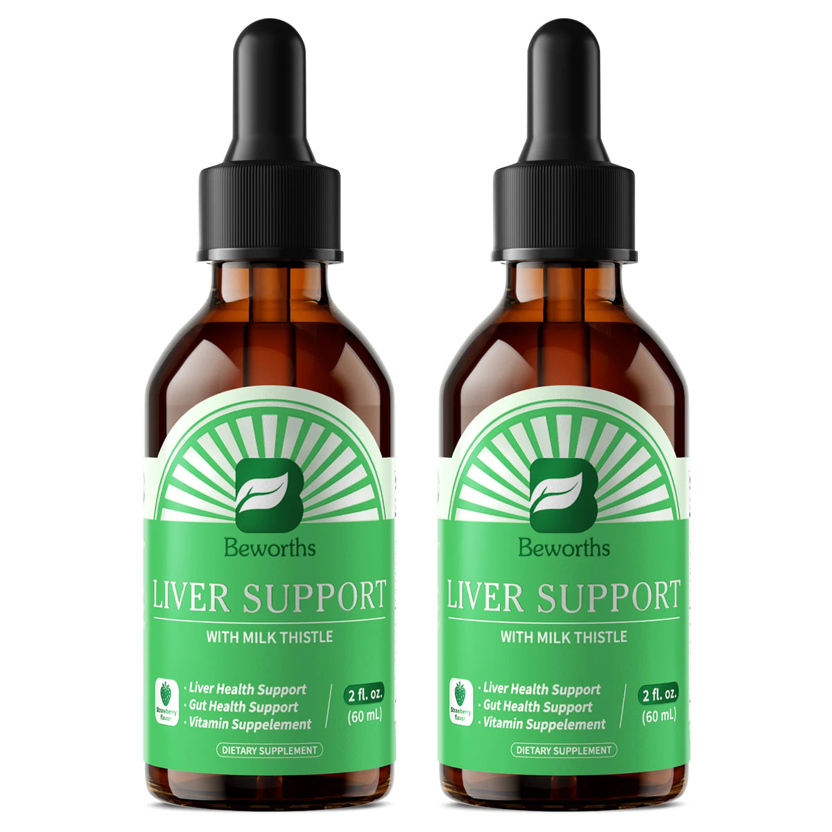 Beworths Liver Health Support Drops With Milk Thistle And Glutamine