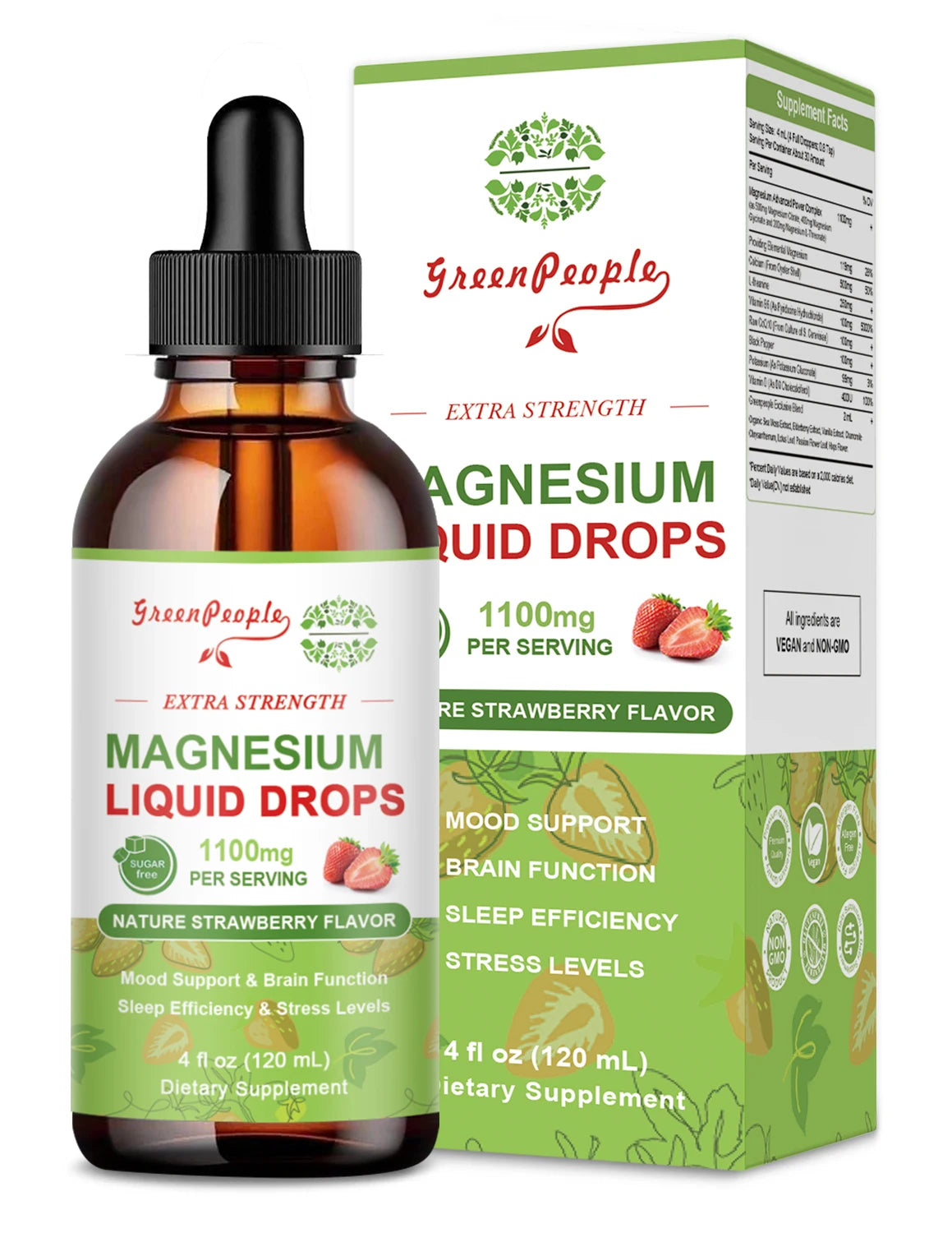 Minch Magnesium Drops For Sleep Stress Relief And Immunity Support