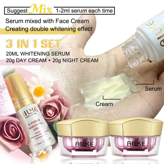AILKE Anti Wrinkle Face Cream With Collagen And Hyaluronic Acid