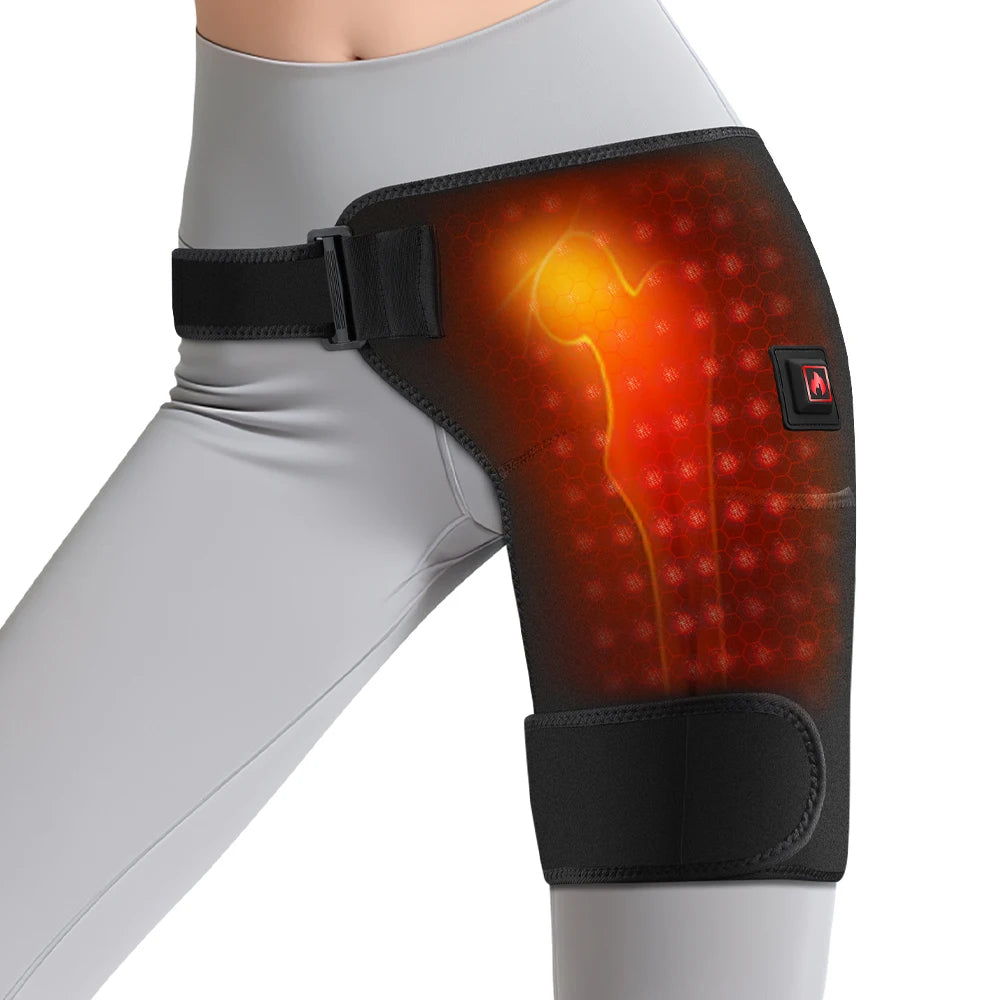 Hailicare USB Heated Hip Support Brace Far Infrared Wrap