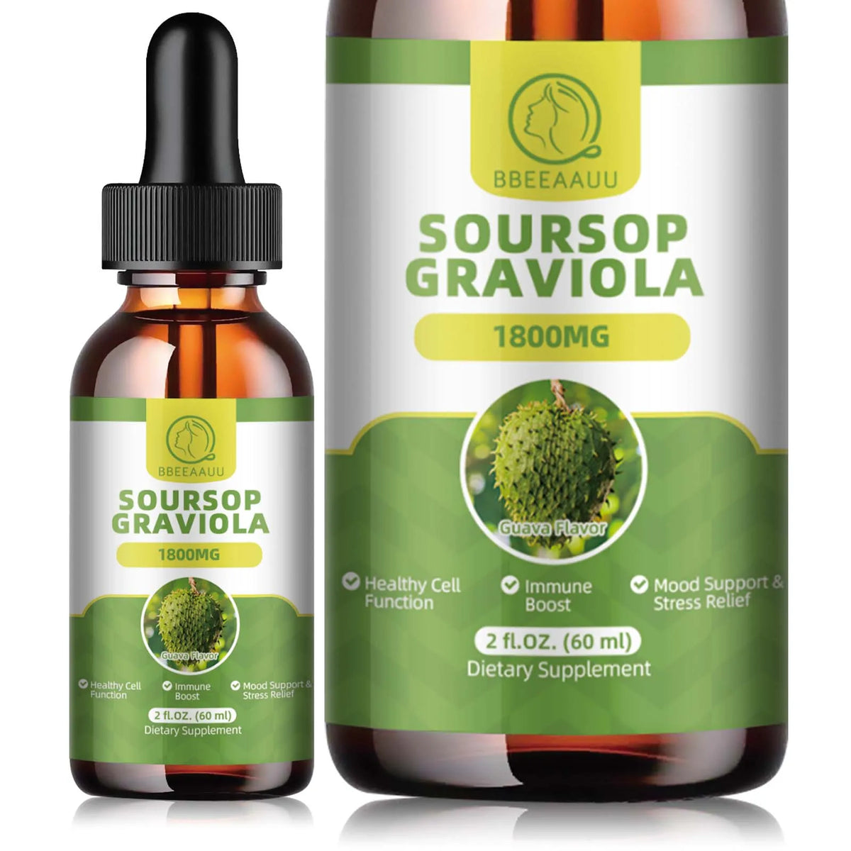 Beworths Natural Soursop Graviola Extract Drops For Immunity
