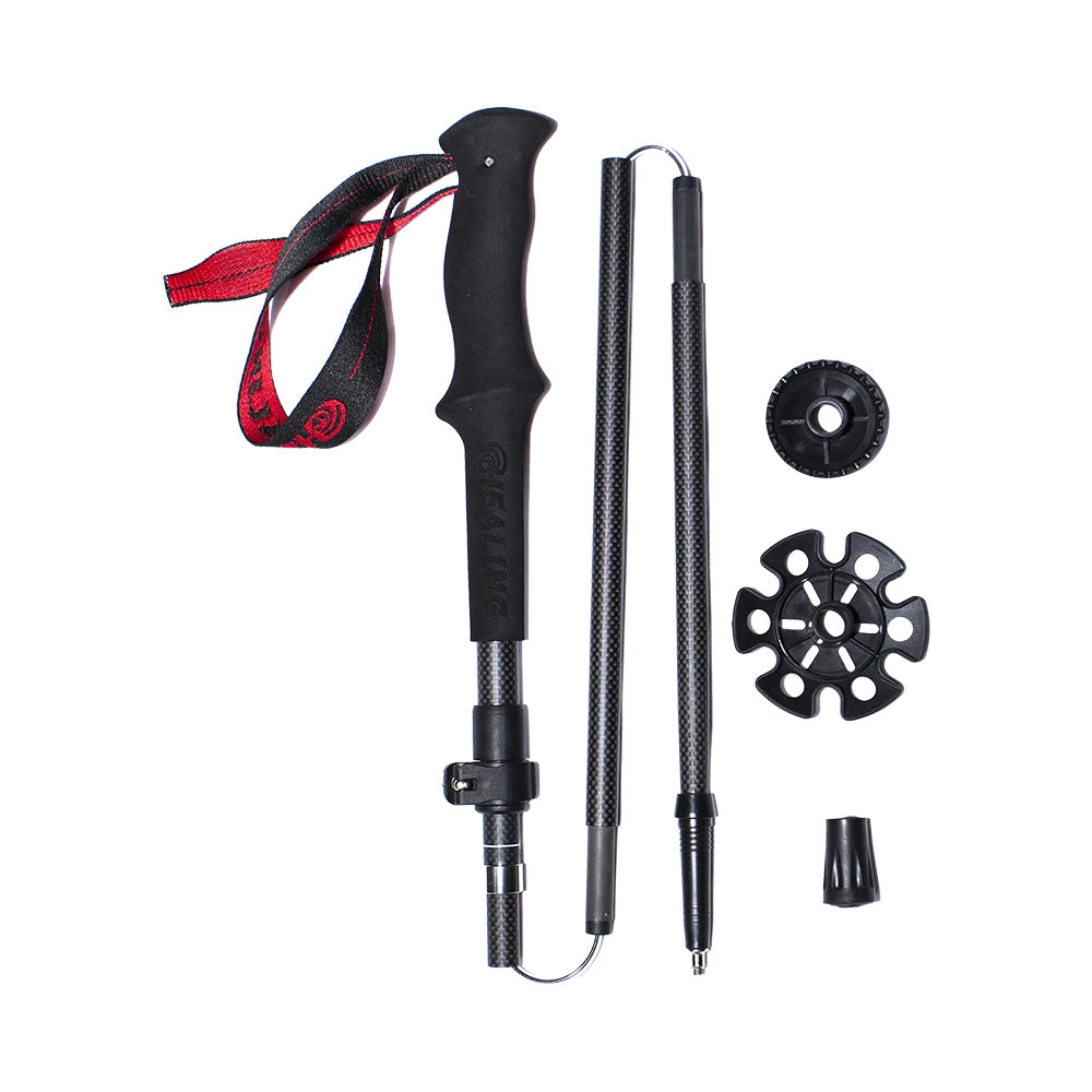 Okhealing Ultralight Carbon Fiber Trekking Poles For Hiking And Climbing