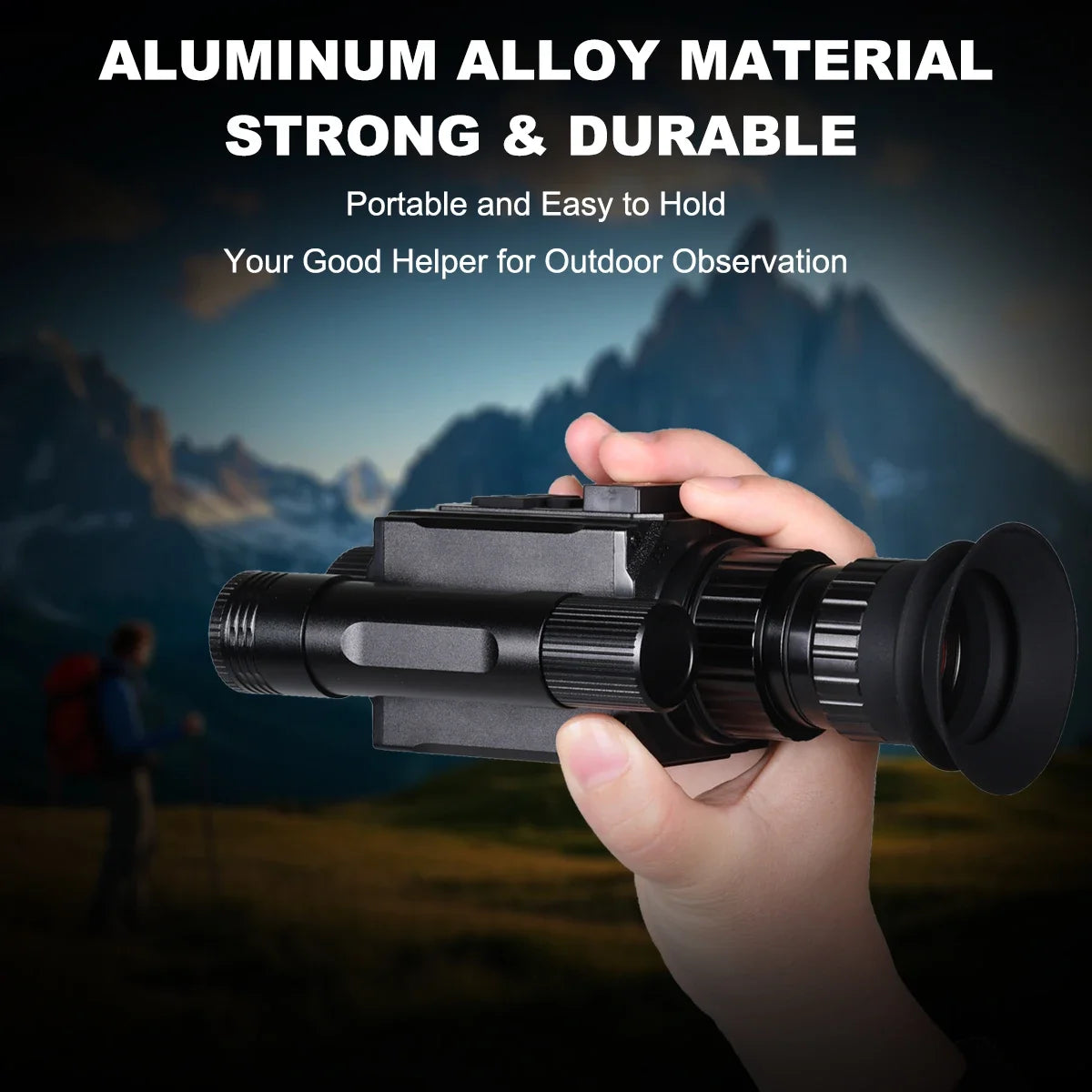 Megaorei HD Night Vision Monocular With 5X Zoom Camera