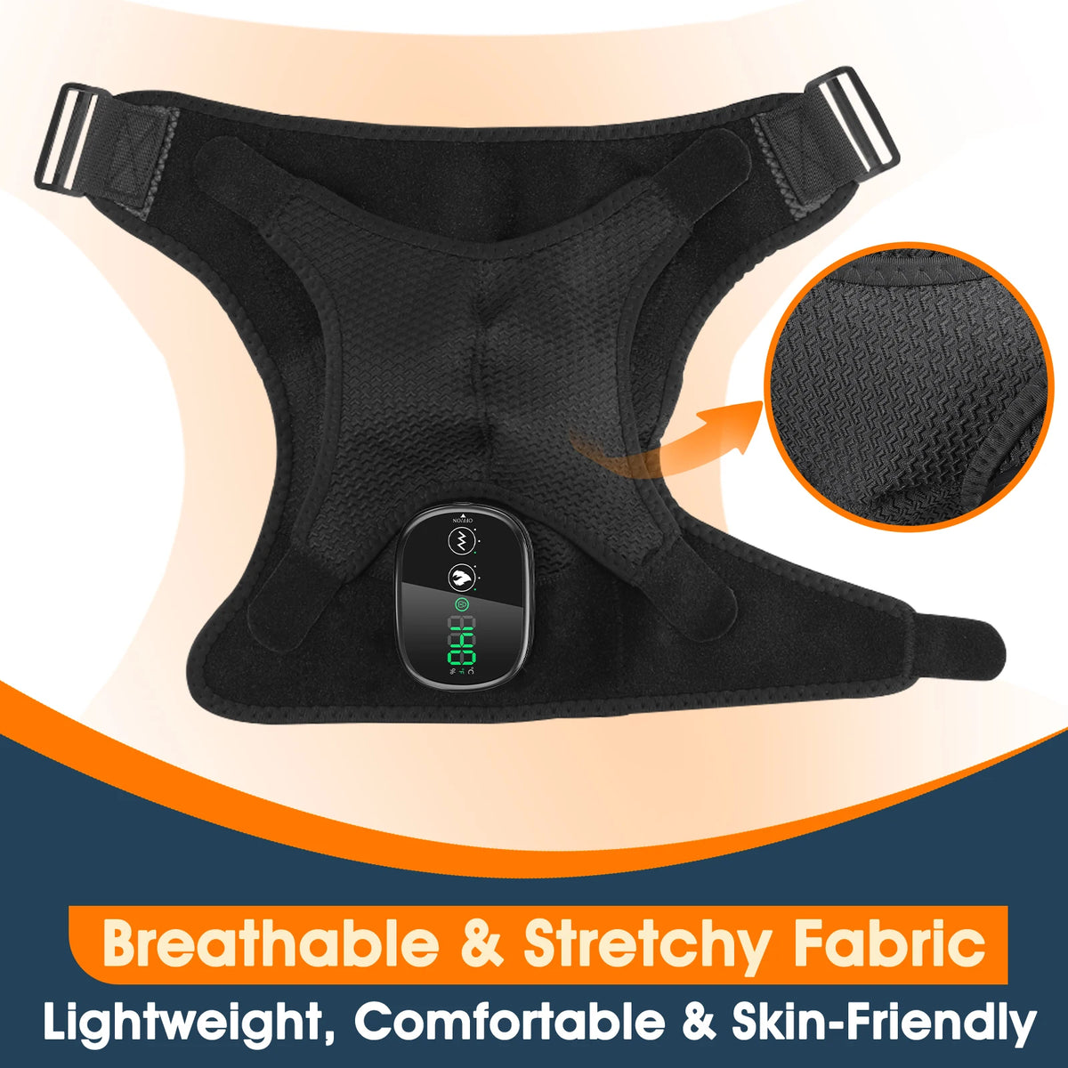 Hailicare Heated Shoulder Massage Machine With Vibration Therapy