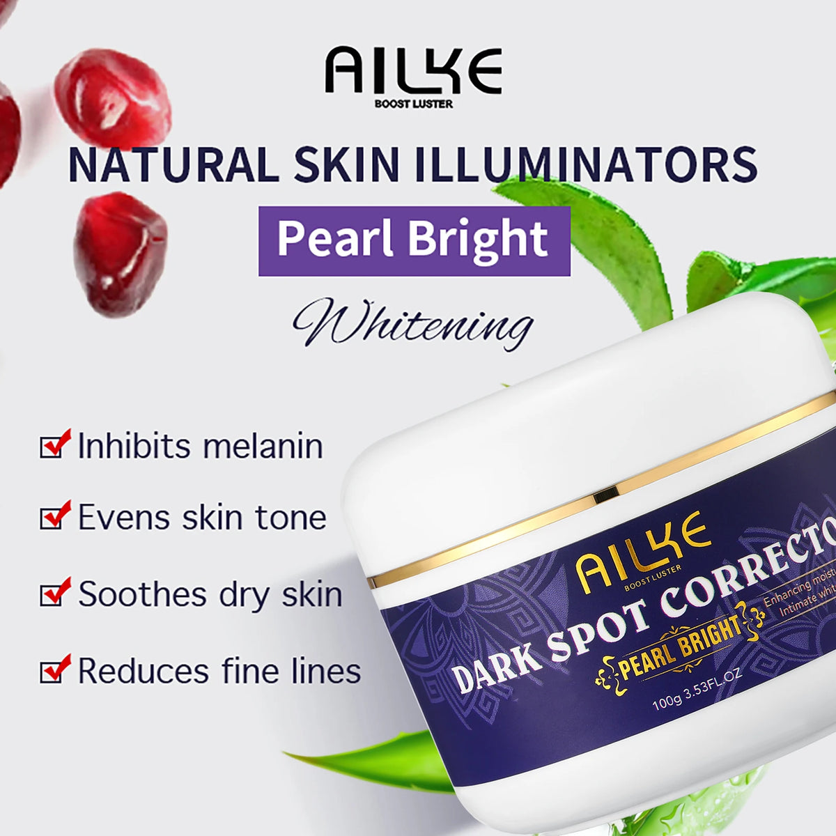 Ailke Double Glutathione Dark Spots Remover Face Cream