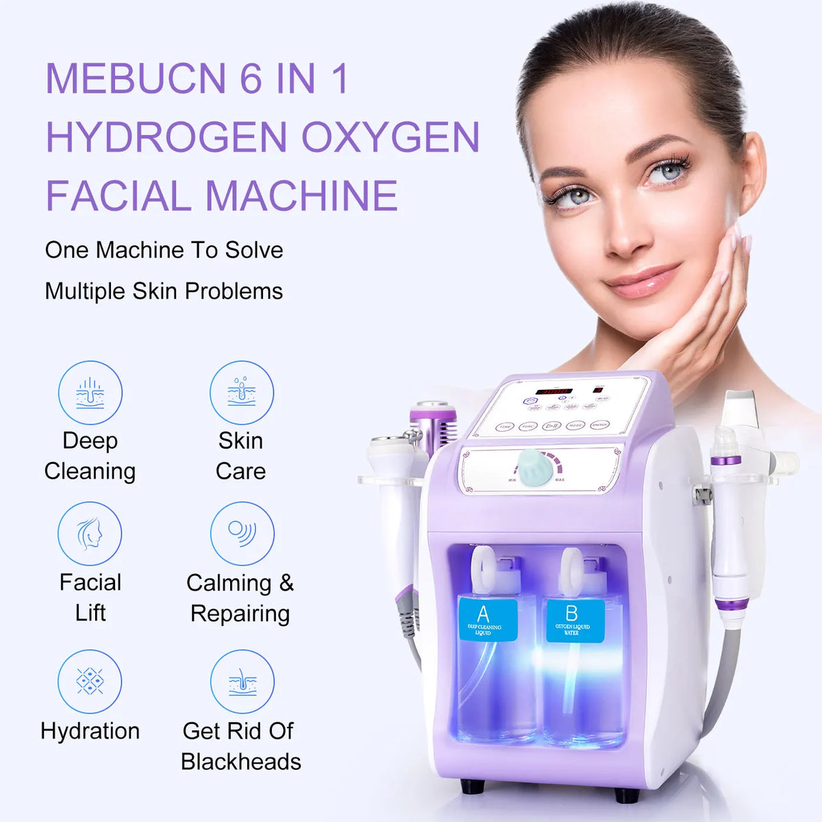 Professional Hydro Water Oxygen Jet Peel Facial Machine
