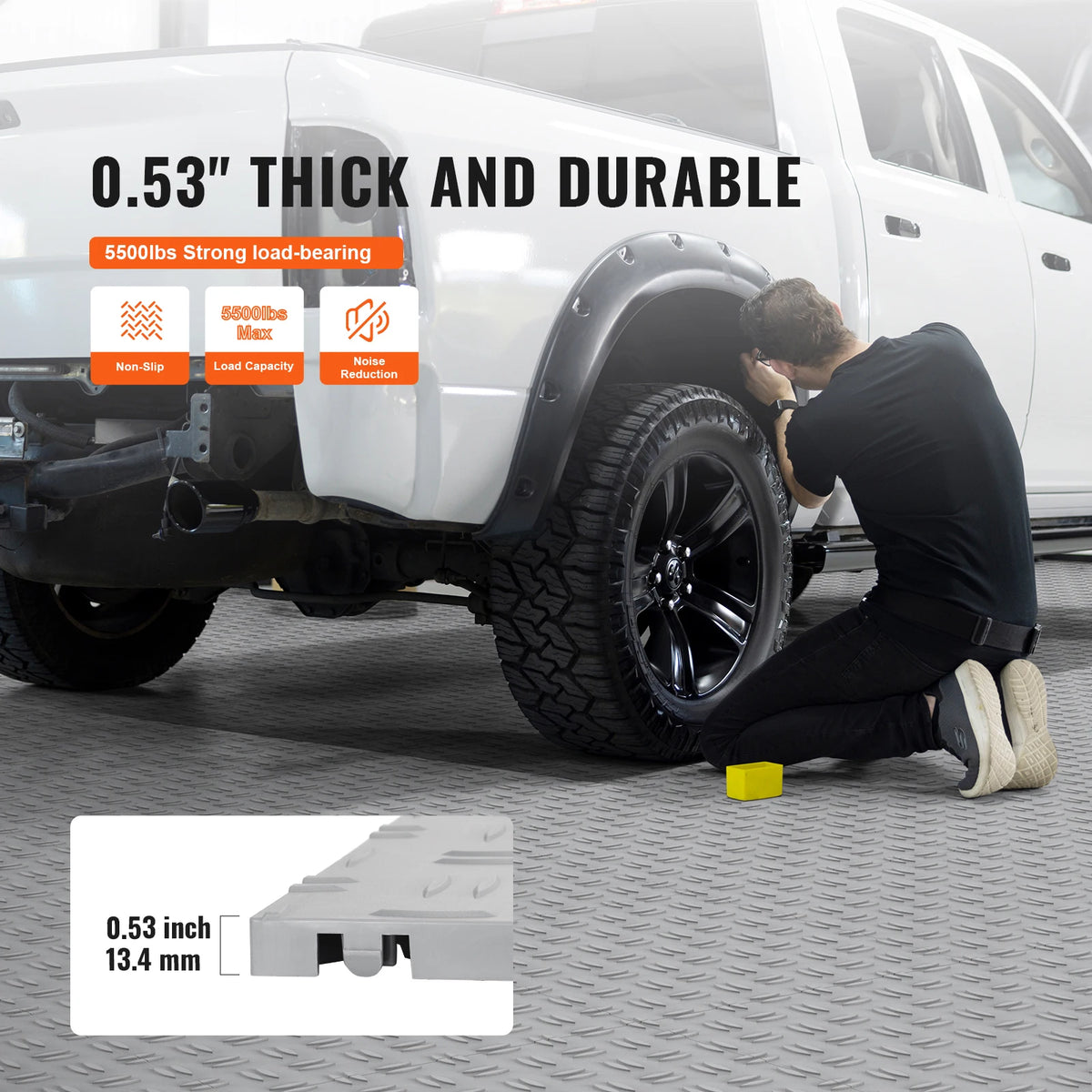 Interlocking Double Sided Non Slip Garage Floor Tiles