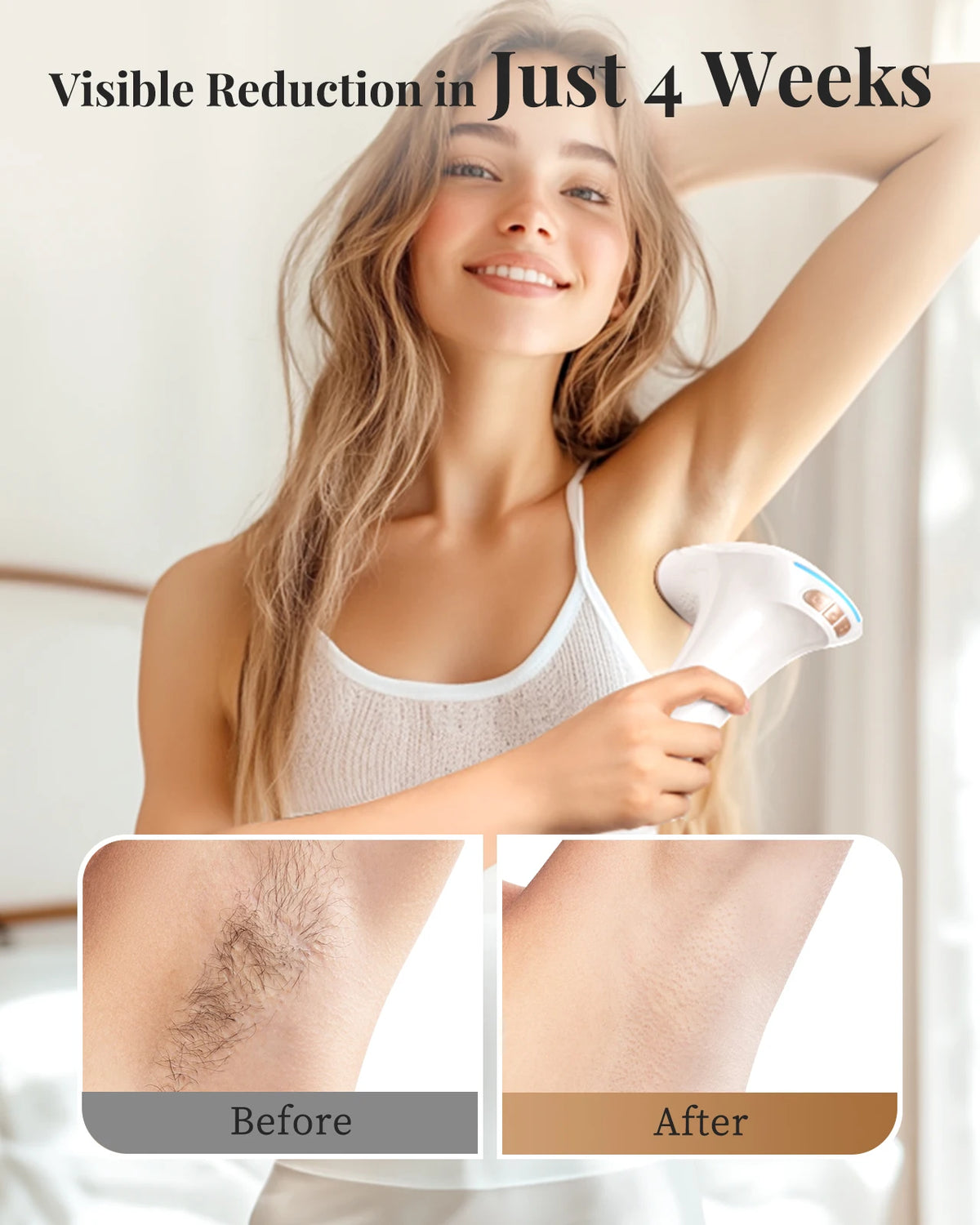 Lysmoski IPL Hair Removal Epilator Device For Full Body