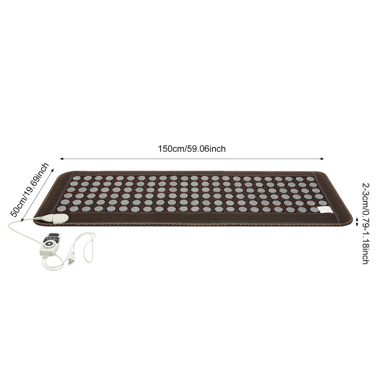 Bymaocar Natural Jade Heating Cushion With Overheat Protection