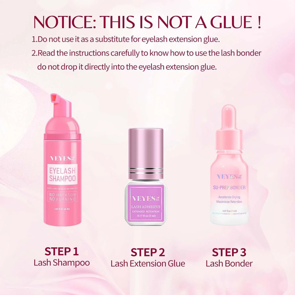 Veyes Inc Super Bonder Eyelash Extension Glue Primer