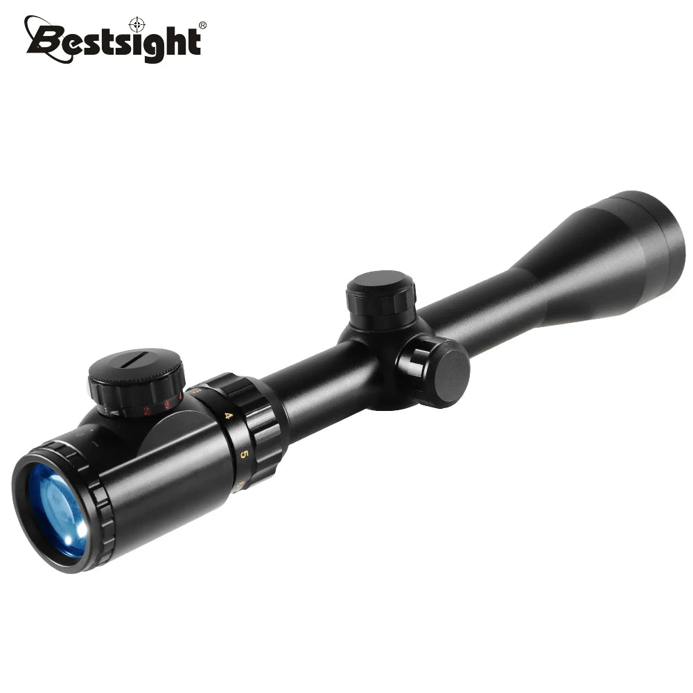 Nabila 3-9X40 Illuminated Hunting Rifle Scope With Mil Dot Reticle