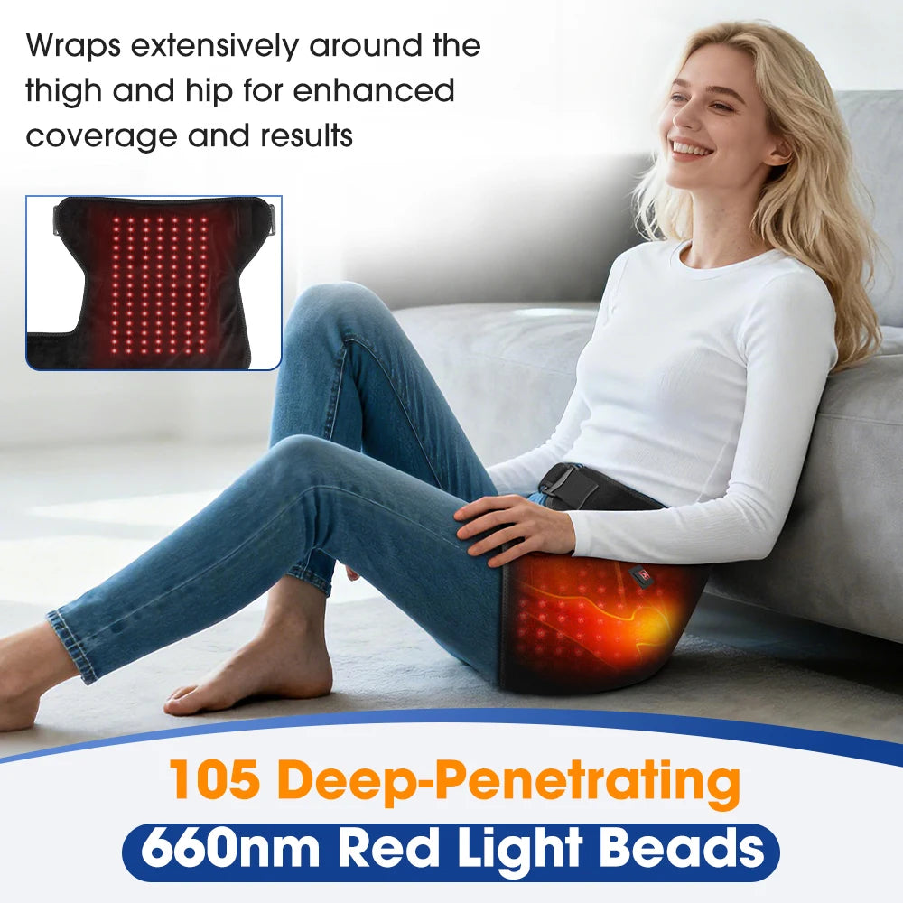 Hailicare USB Heated Hip Support Brace Far Infrared Wrap