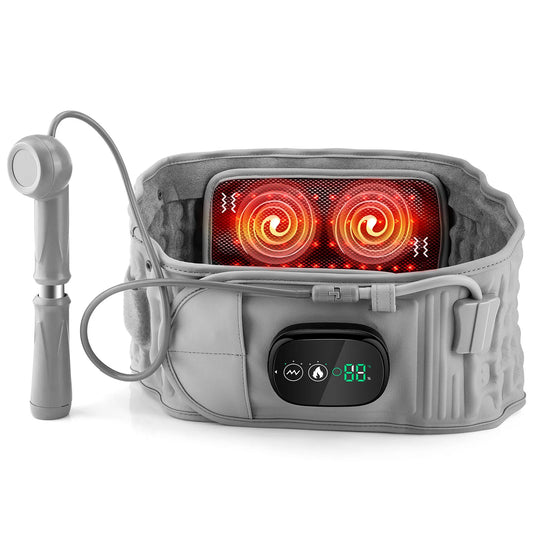 Hailicare Inflatable Heating Massage Belt For Waist Relaxation