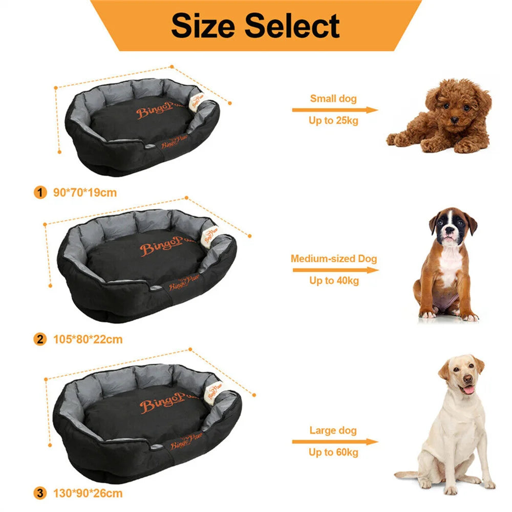 Borwart Orthopedic Waterproof Dog Bed Washable Oxford Fabric