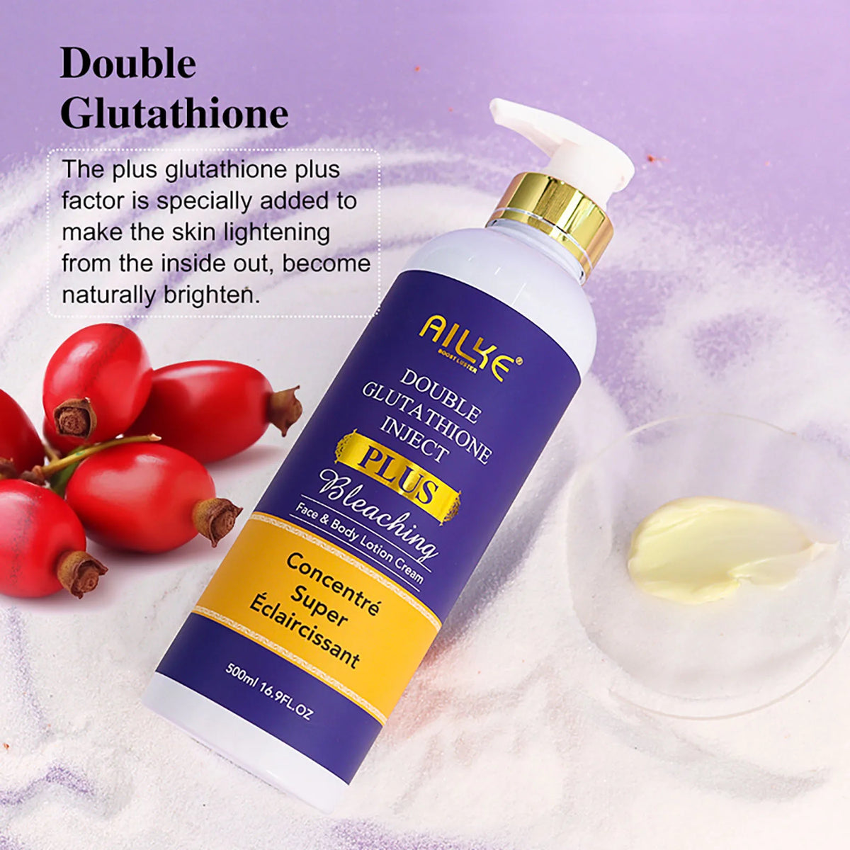 Ailke Glutathione Whitening Skin Care Set Targets Dark Spots