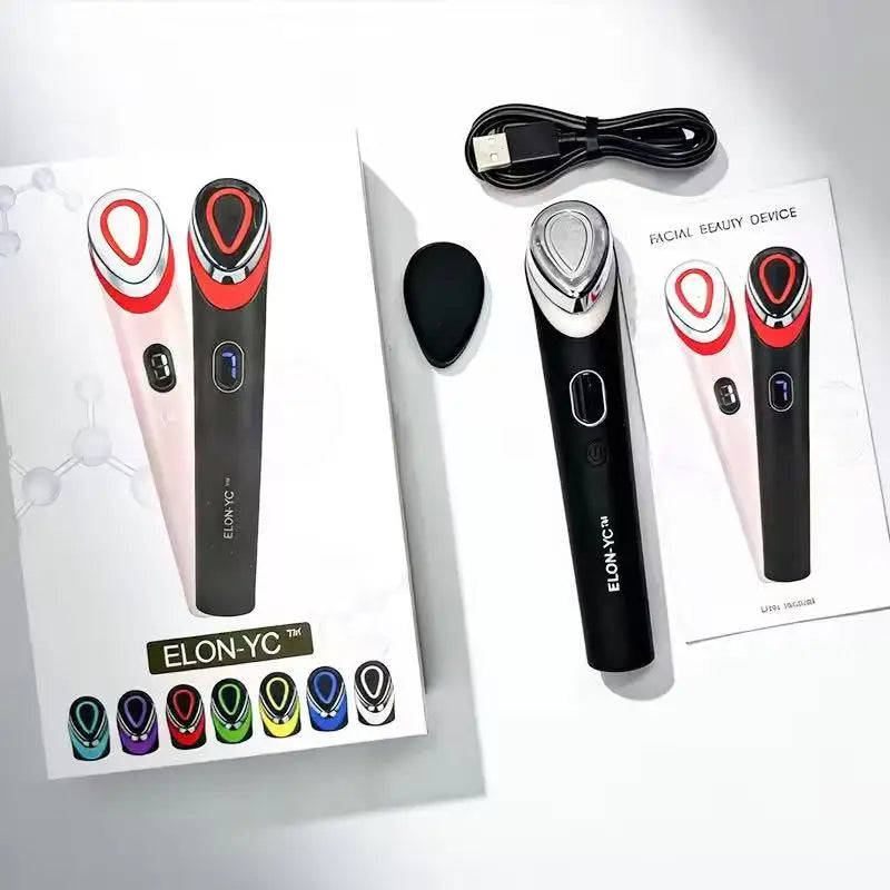 EMS Microcurrent Facial Massager Device For Skin Care And Lifting