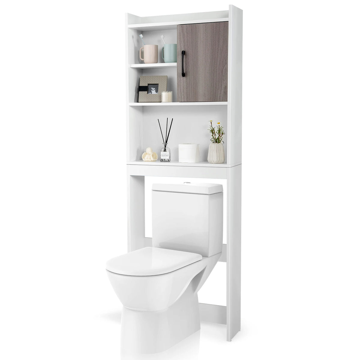 over the toilet storage cabinet