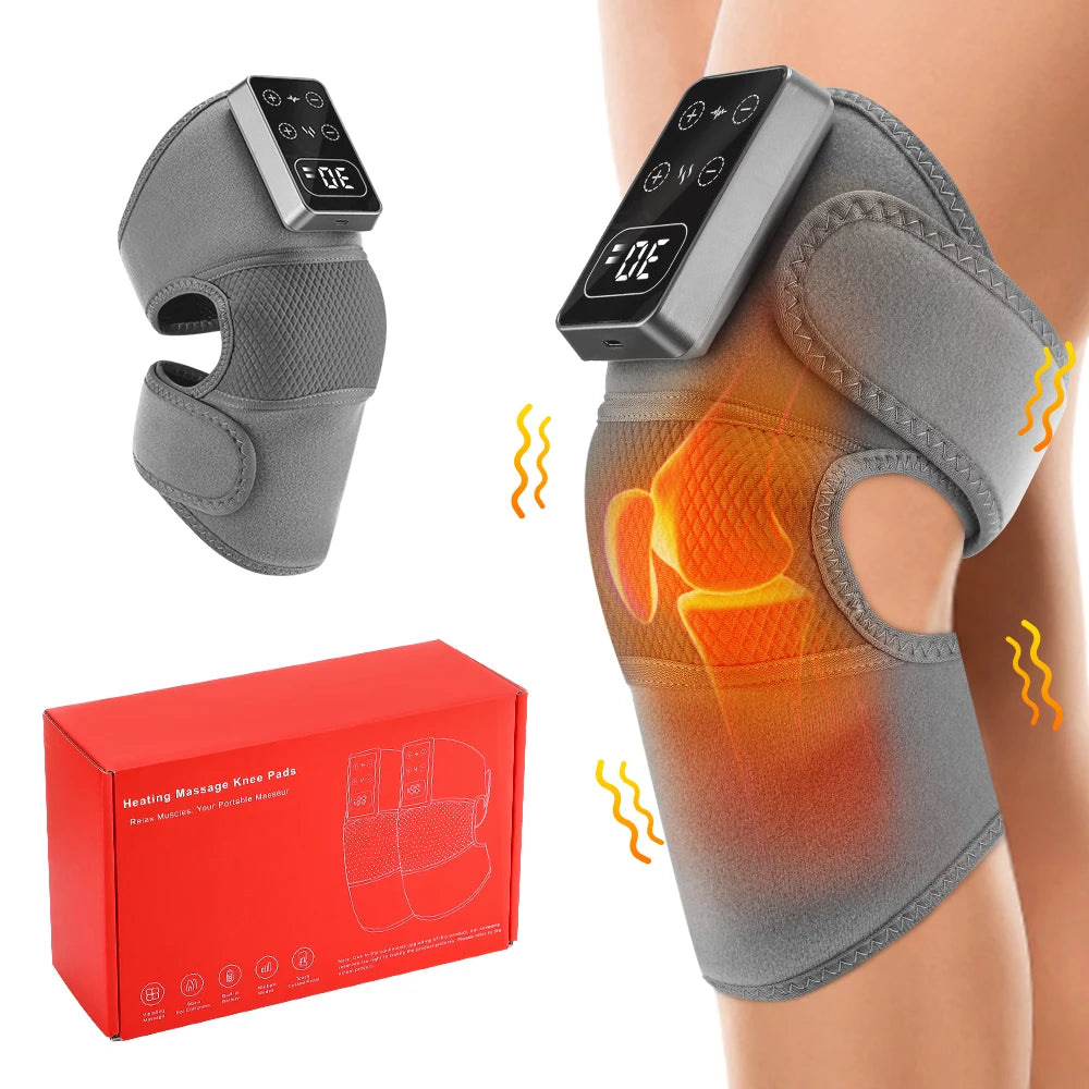Hailicare Electric Knee Massager With Heat And Vibration Therapy