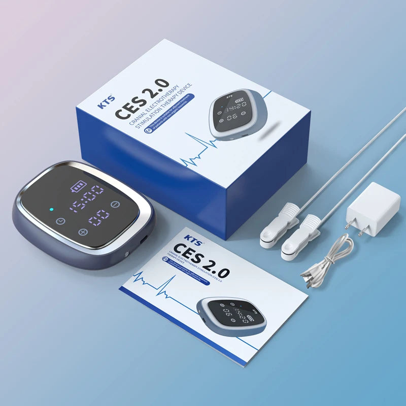 Handheld EMS Sleep Aid Device CES Microcurrent Pulse Therapy