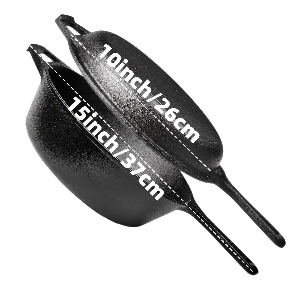 Aedg Heavy Duty Nonstick Chef Skillet Pan Cooking Set