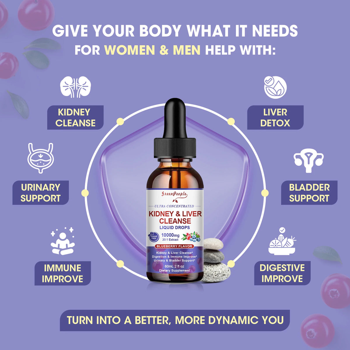 Minch Natural Cranberry Extract Drops Urinary Tract Health Support