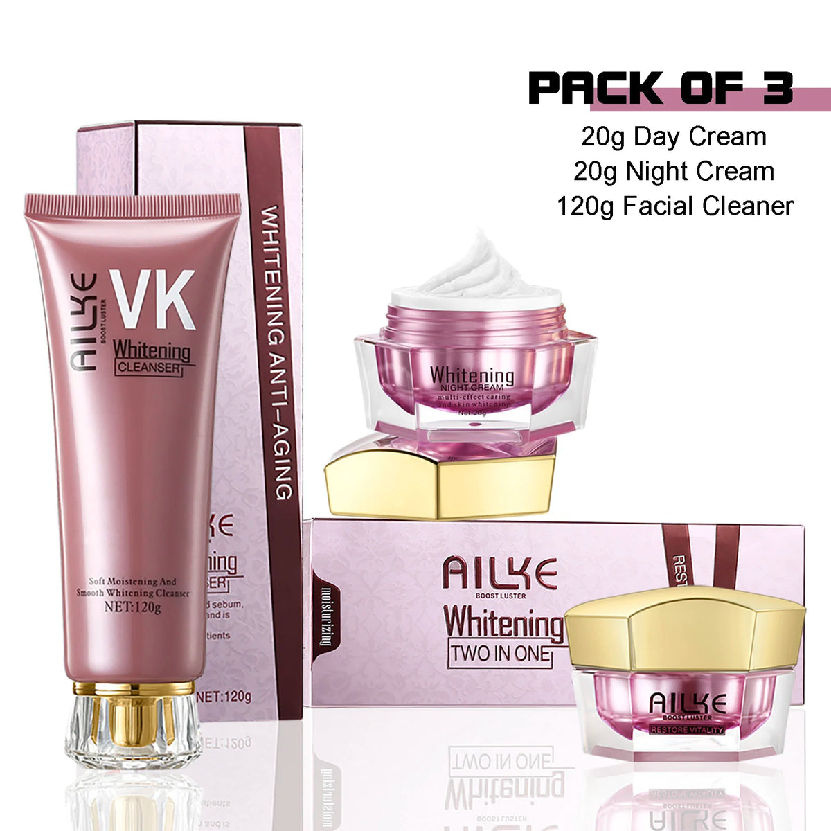 AILKE Anti Wrinkle Face Cream With Collagen And Hyaluronic Acid